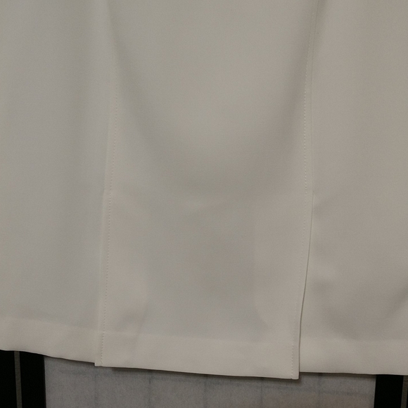 New Jones Studio Ivory Straight Skirt sz 6 - Picture 3 of 8